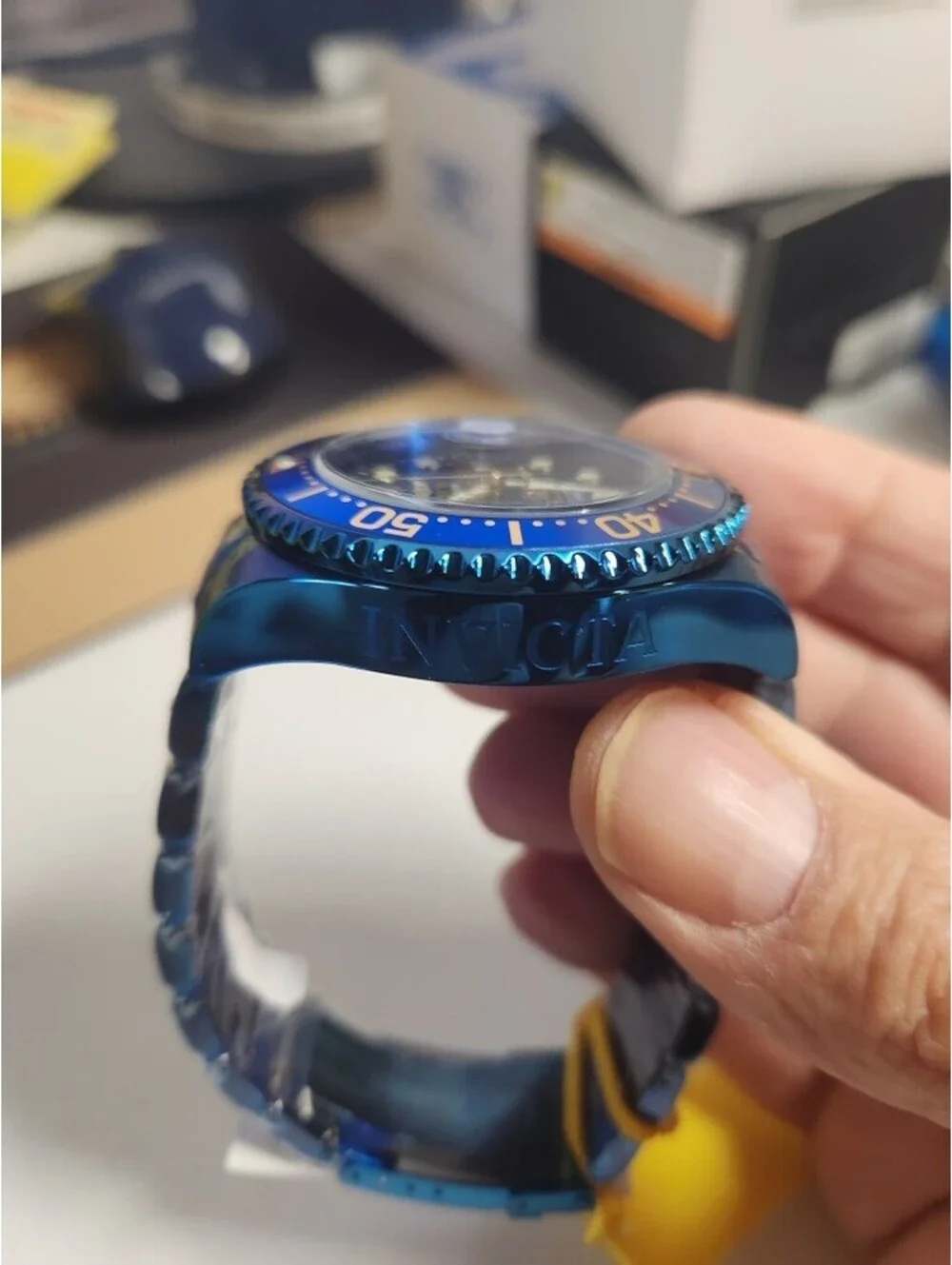 Invicta Blue Label Grand Diver Automatic Men's Watch - 47mm, Blue (27751
